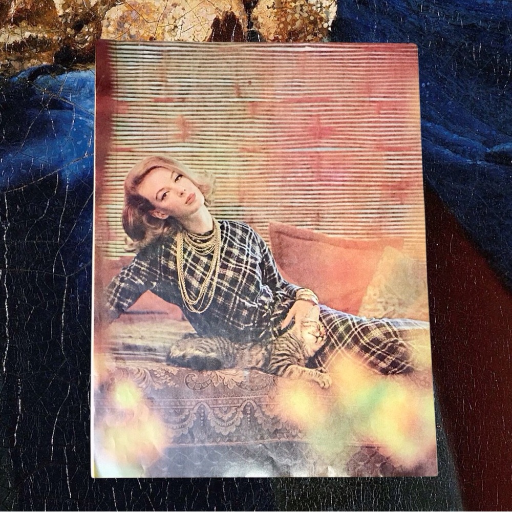 Vintage Double Sided "Women Fashion" Advertising Print